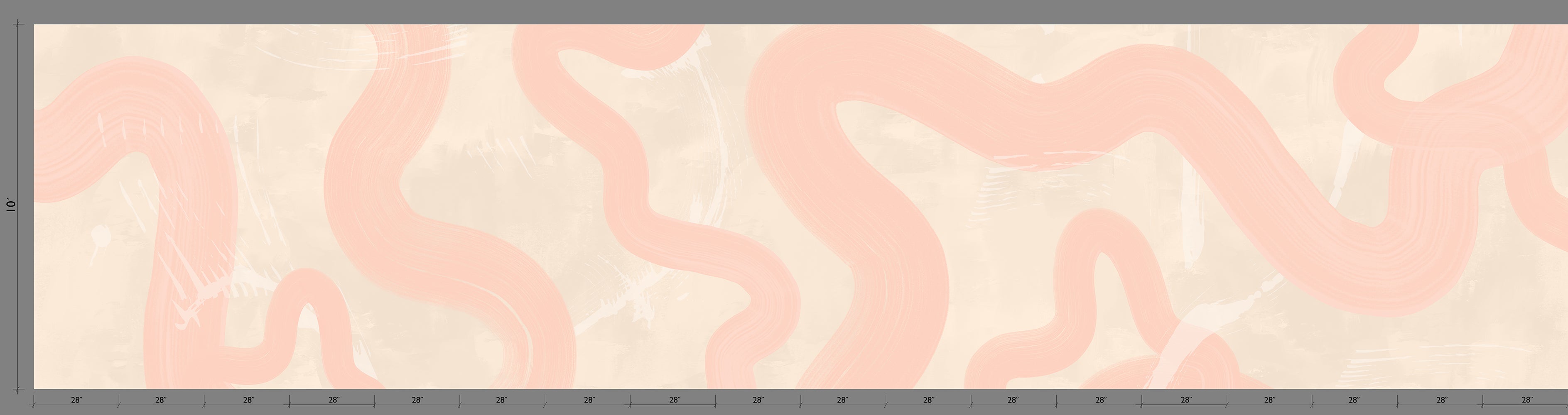 Untamed© Mural Wallpaper in Petal