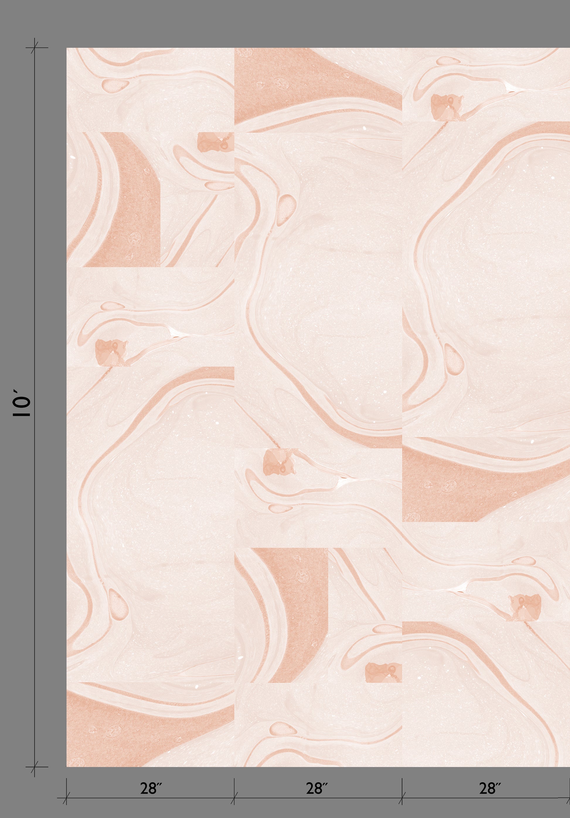 Magma© Wallpaper in Pink