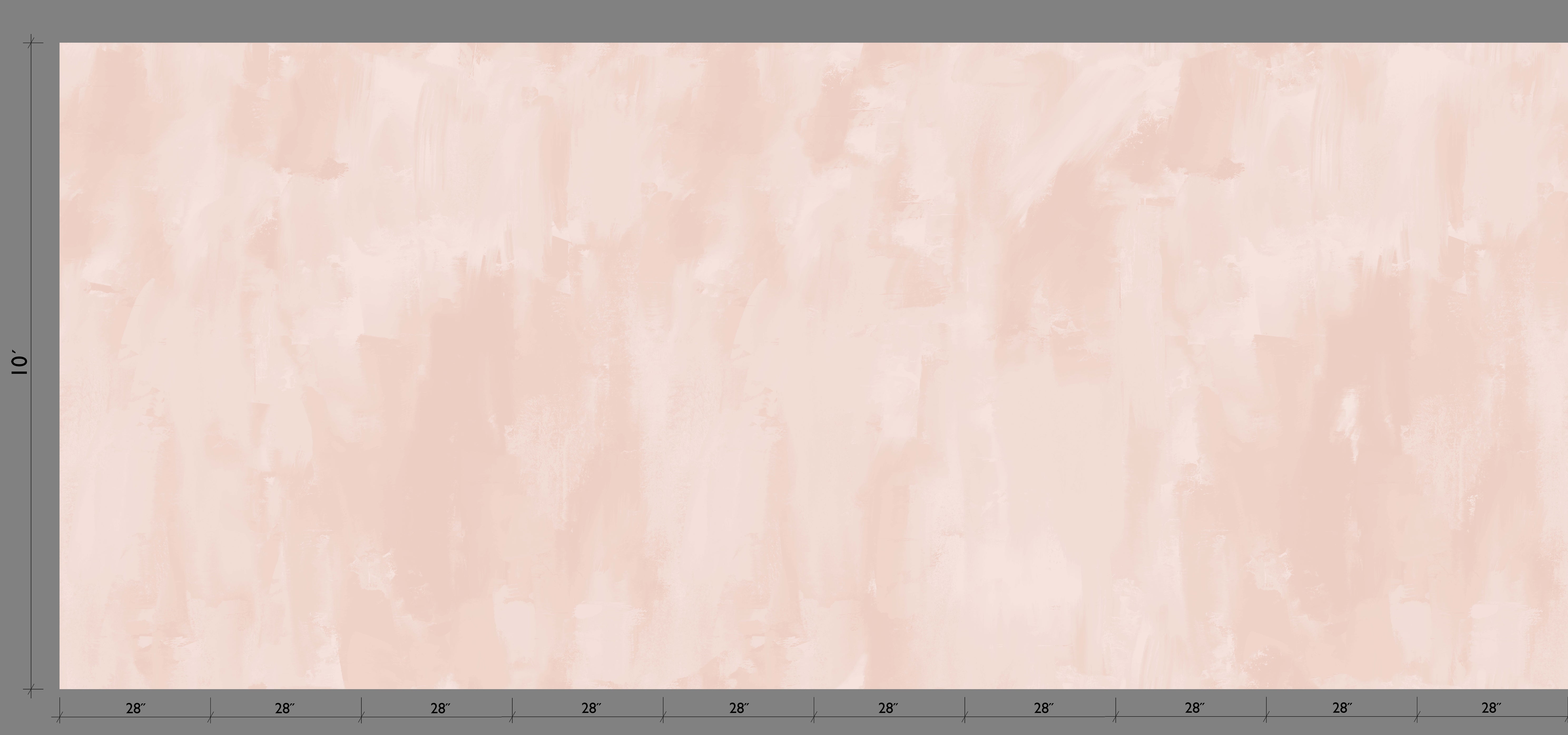 Rock Steady© Mural Wallpaper in Shell