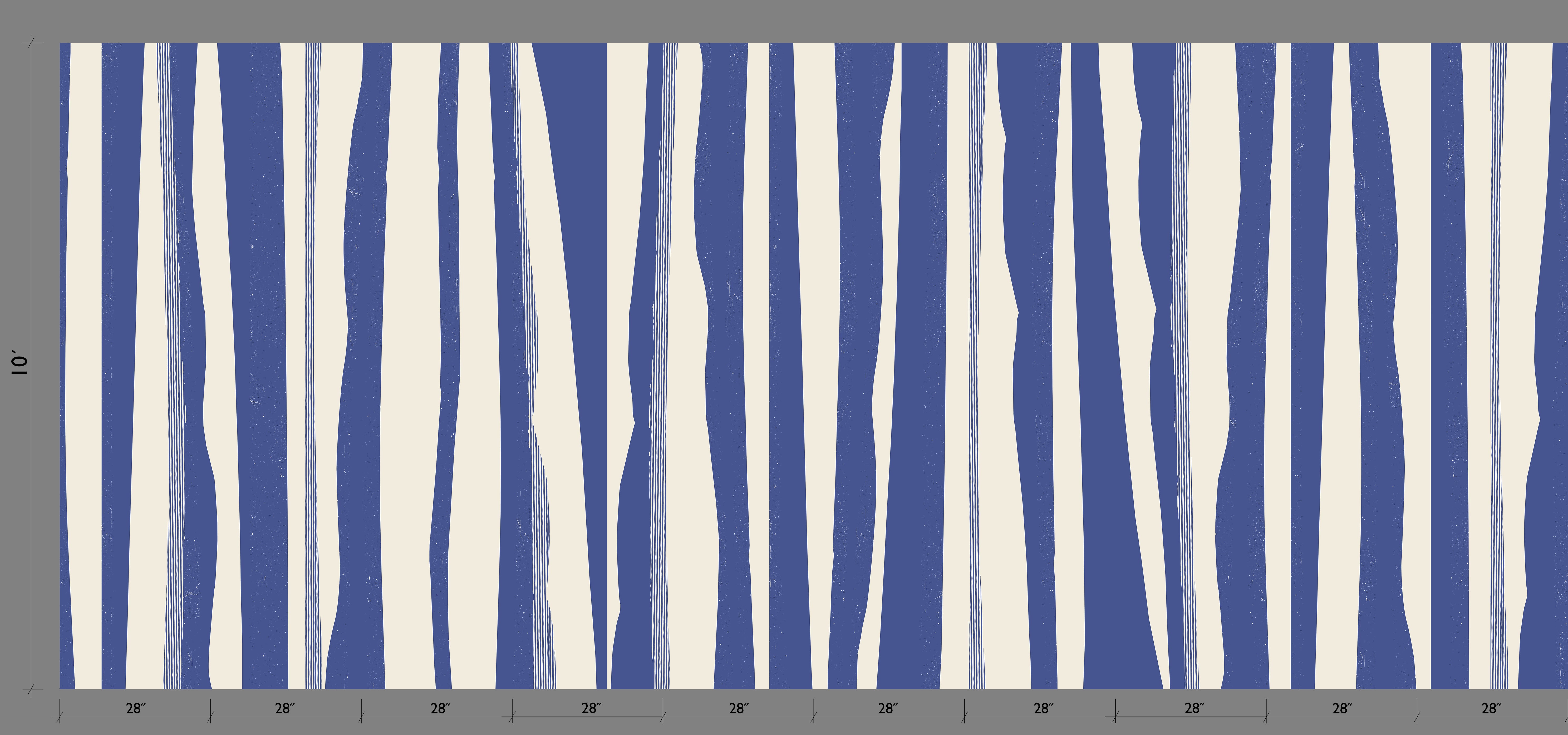 Longitude© Mural Wallpaper in Sailor