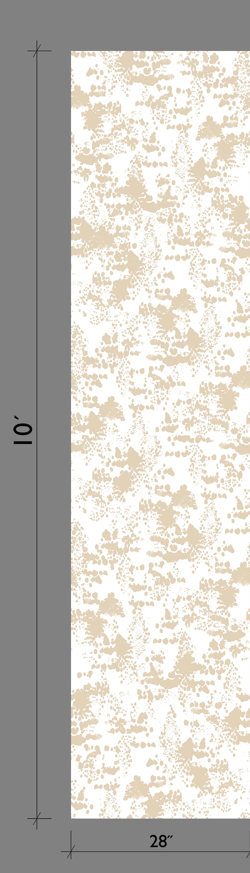 Snakeskin© Wallpaper in Sand