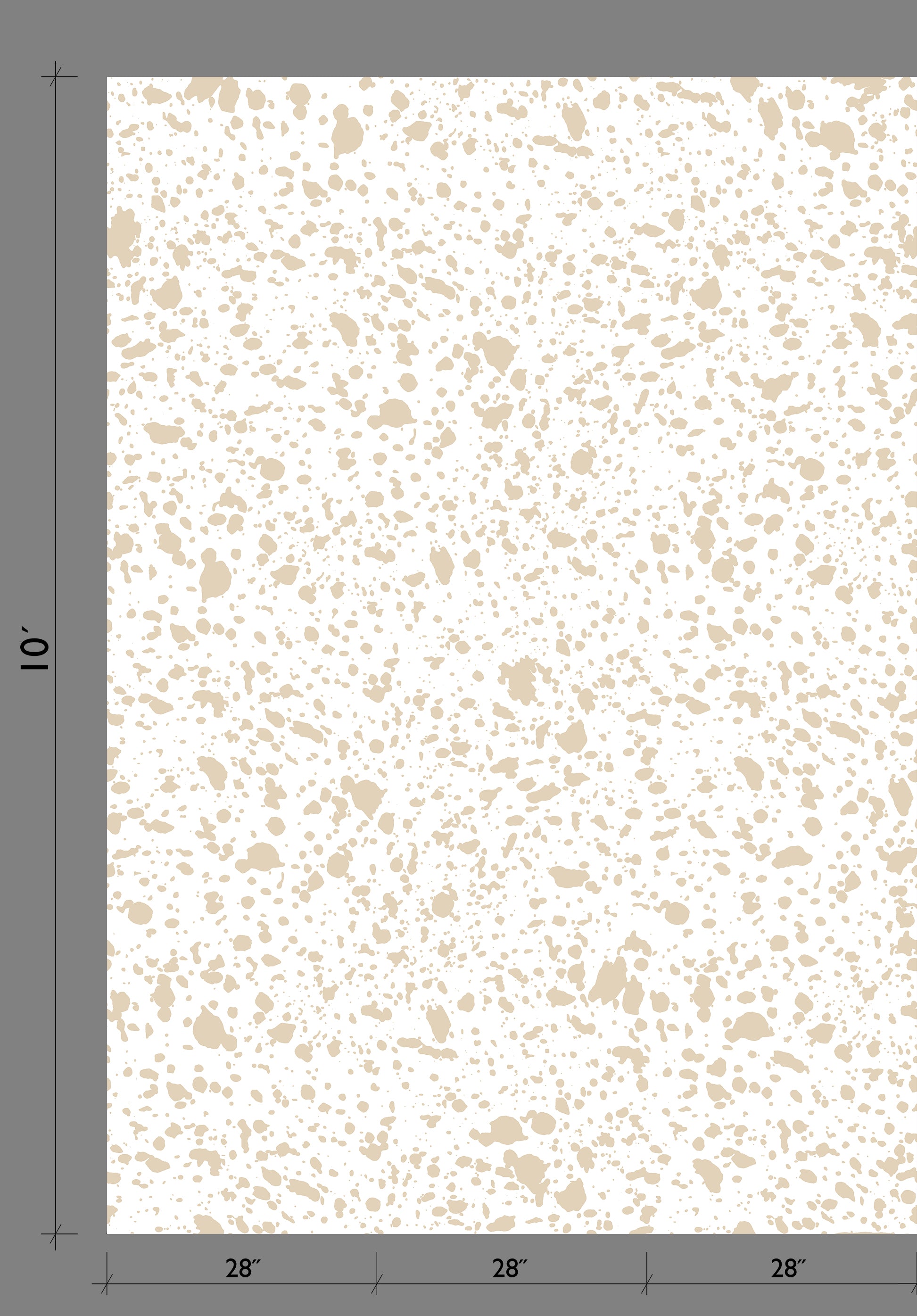 Appaloosa© Mural Wallpaper in Sand