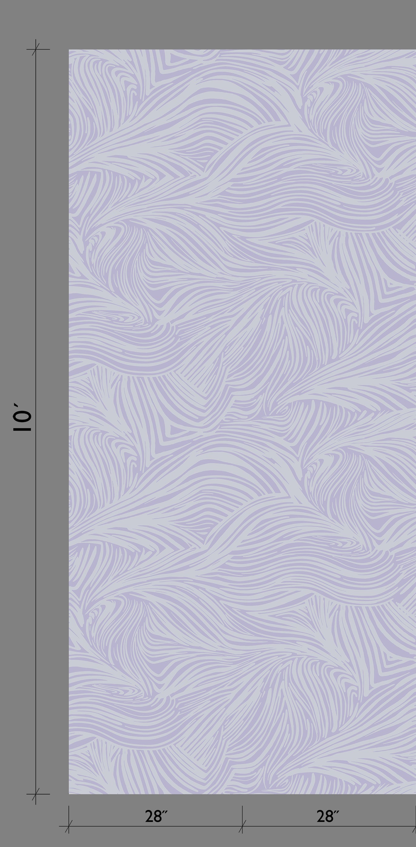 Hay Bale© Wallpaper in Silver Mist