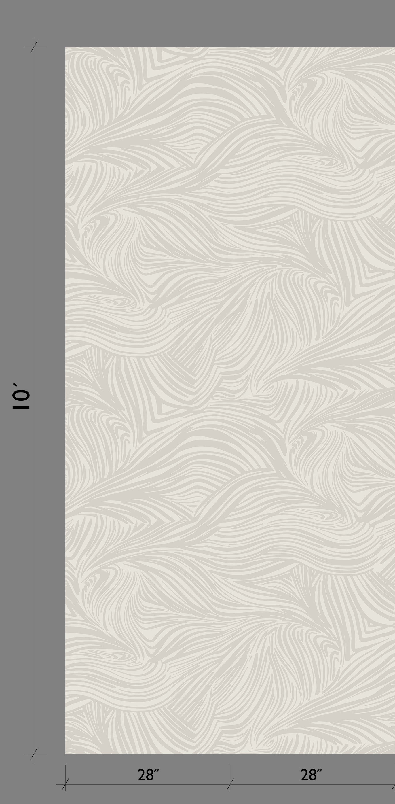 Hay Bale© Wallpaper in Slate