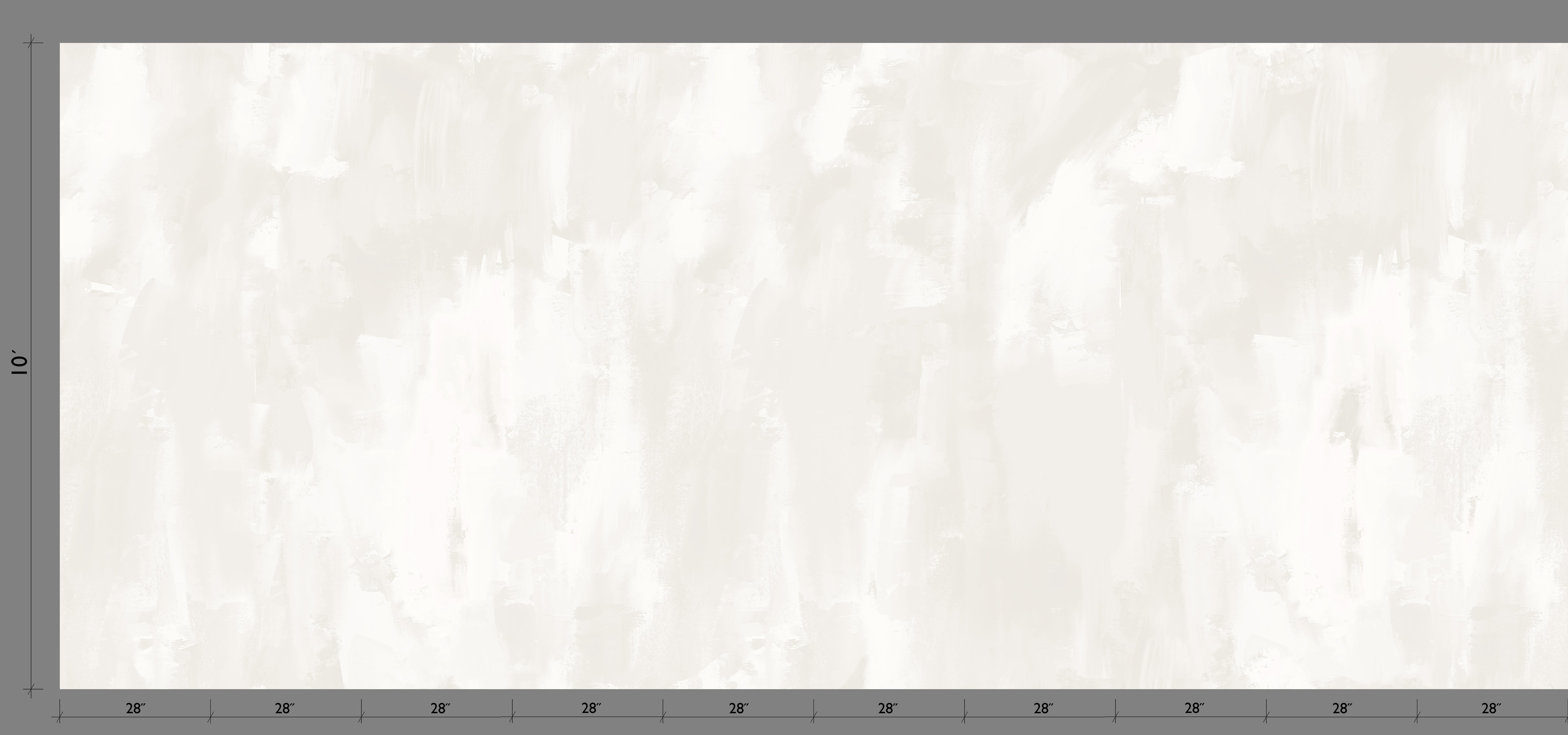 Rock Steady© Mural Wallpaper in Snow