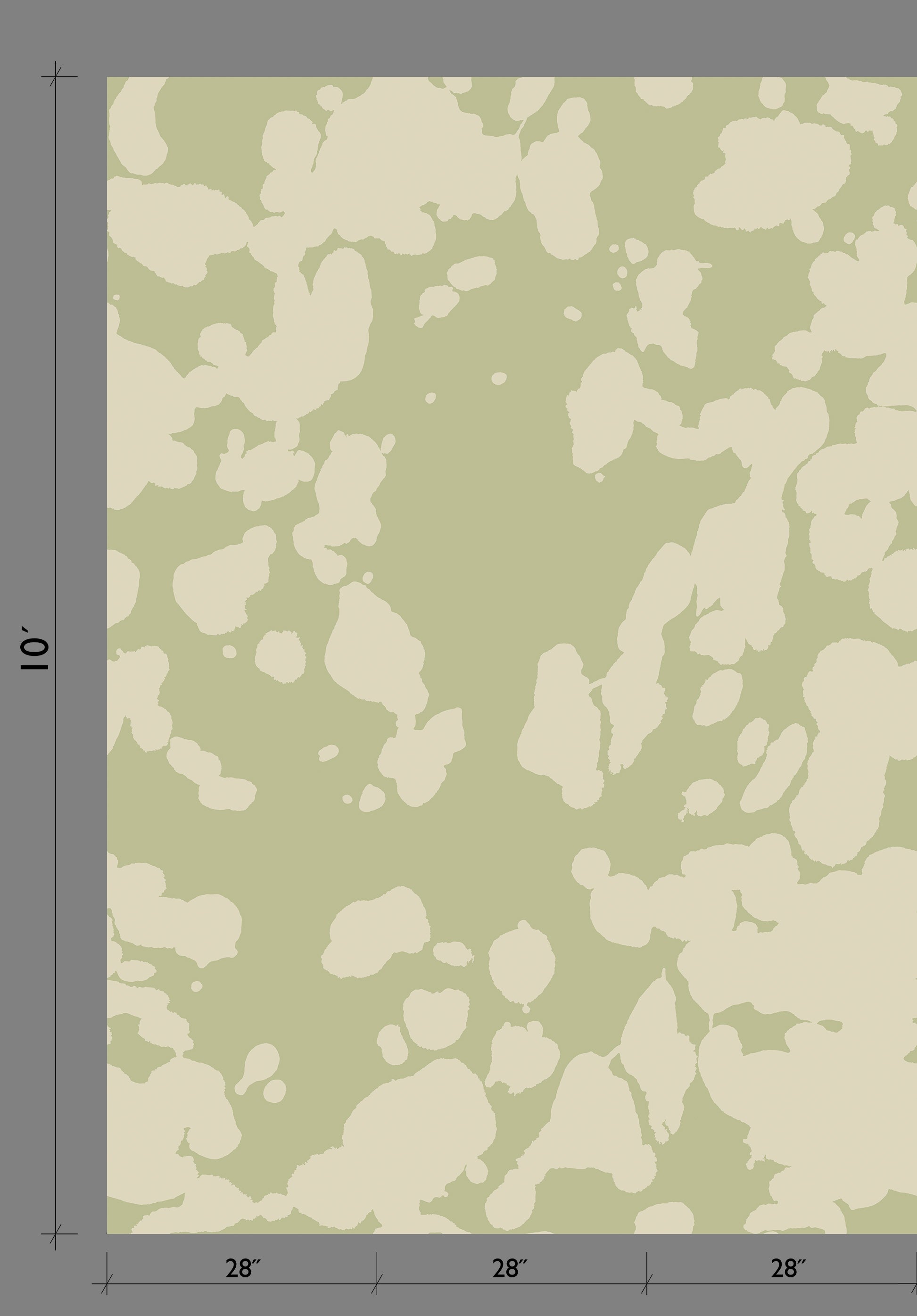 Bovine© Wallpaper in Stonecrop