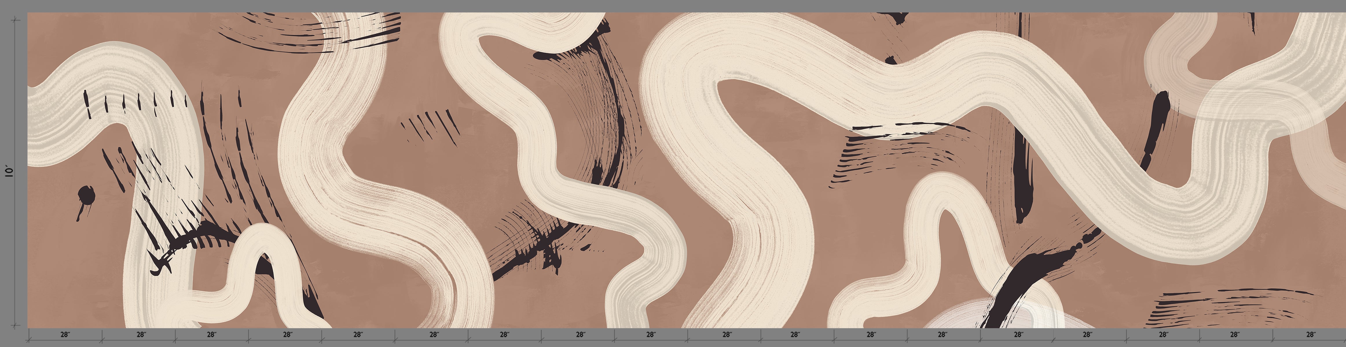 Untamed© Mural Wallpaper in Sahara