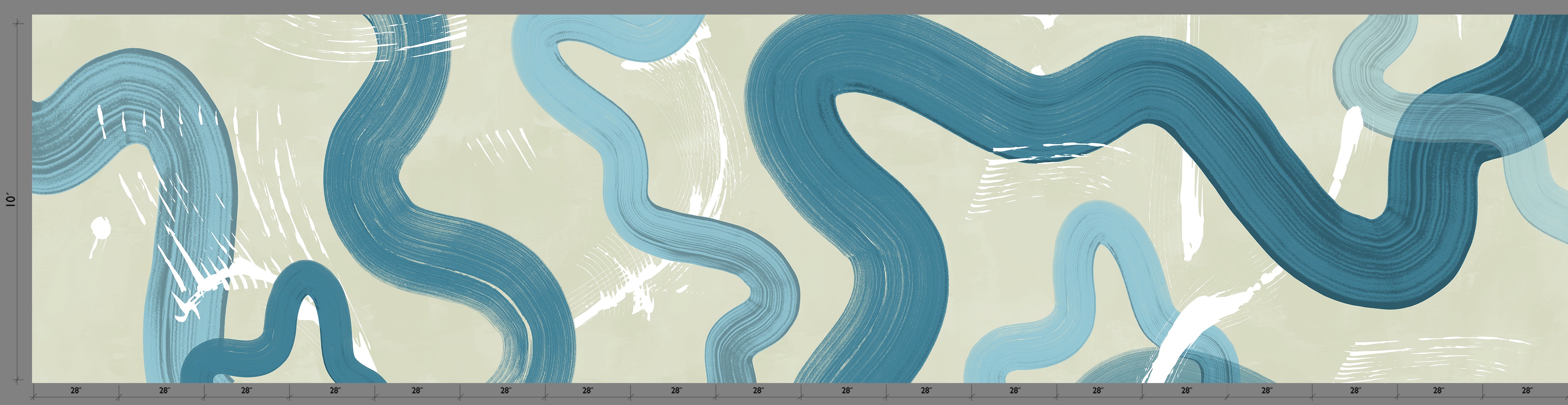 Untamed© Mural Wallpaper in Tidal