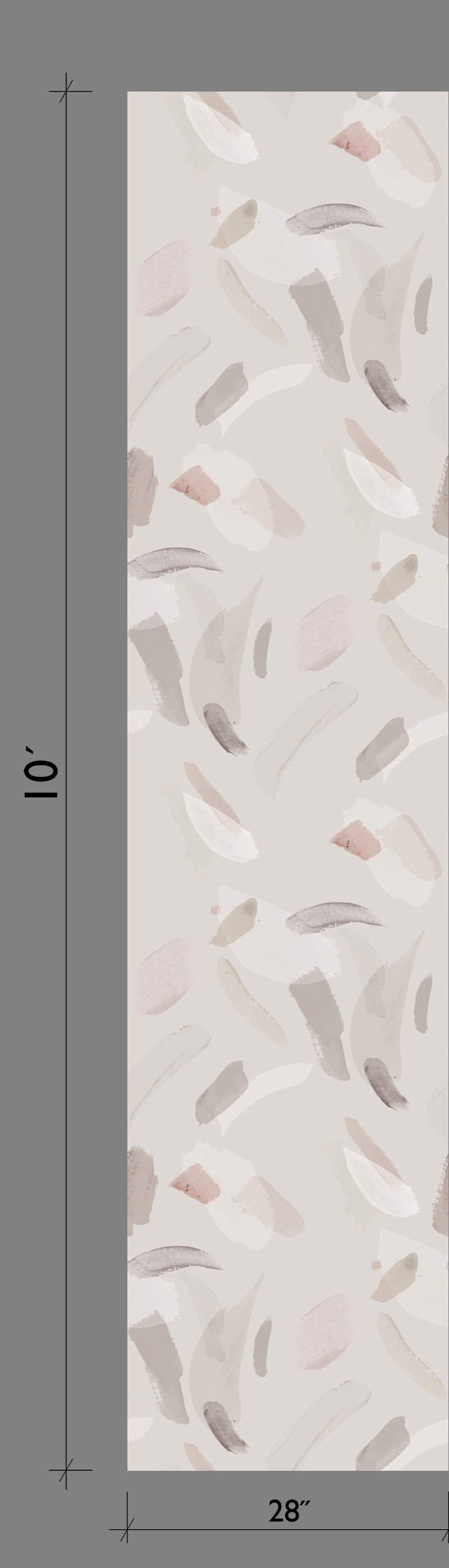 Movements© Wallpaper in Grey