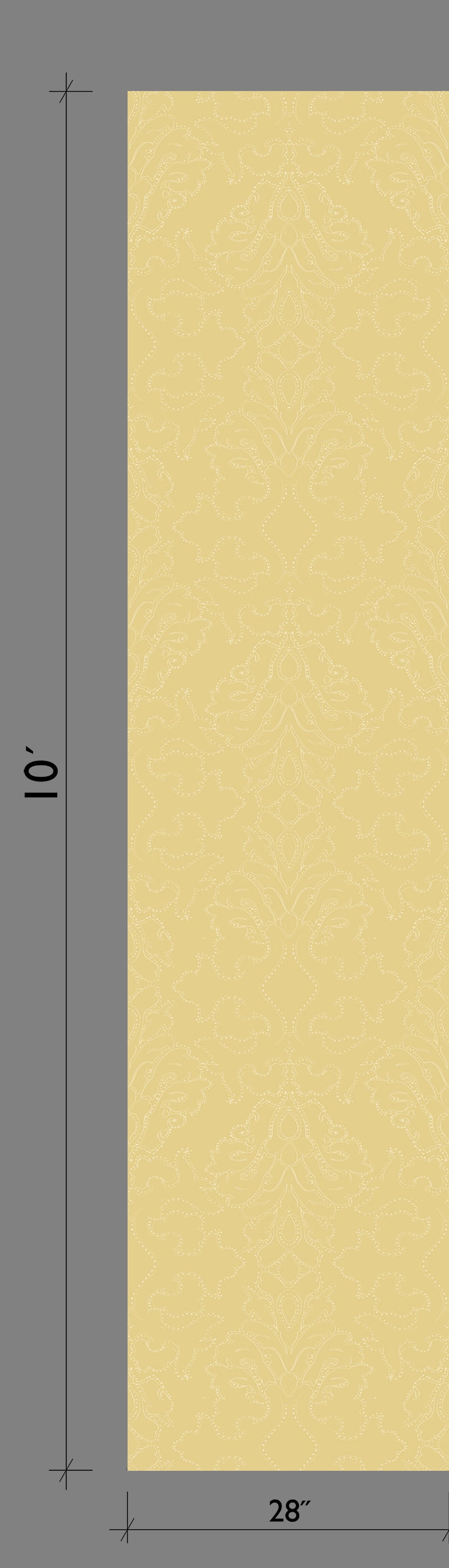 Western Damask© Wallpaper in Yellowstone