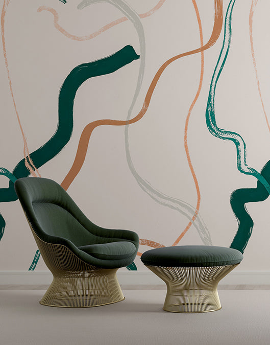 Terrain© Mural Wallpaper in Nile