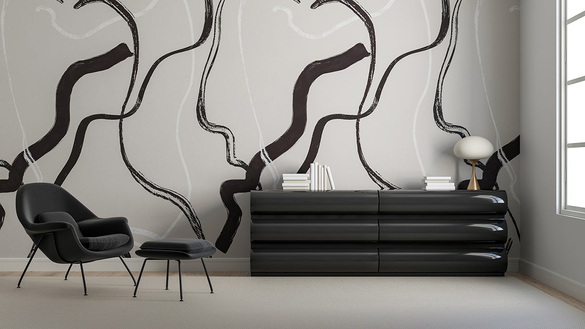 Terrain© Mural Wallpaper in Stone