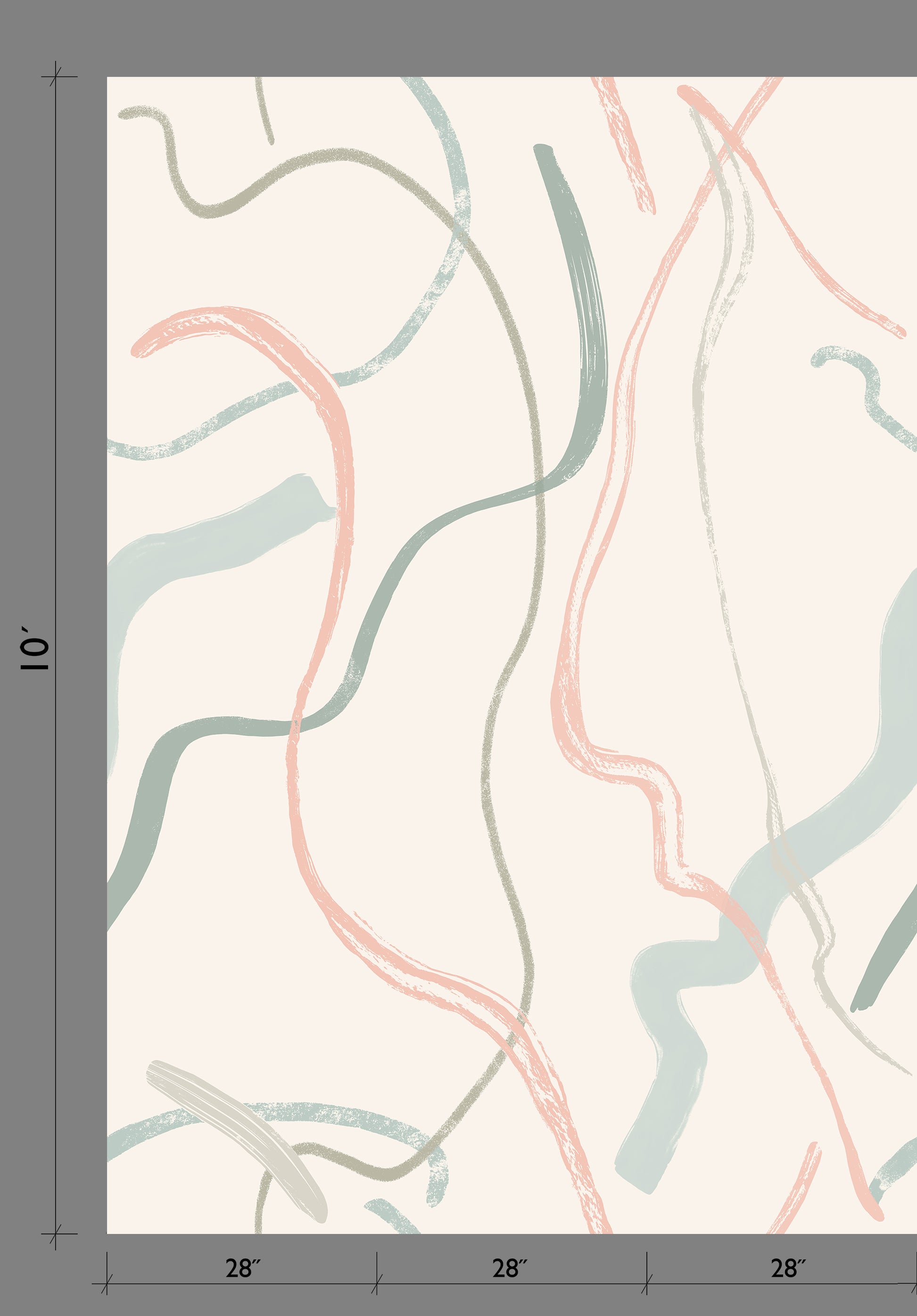 Terrain© Mural Wallpaper in Seahorse