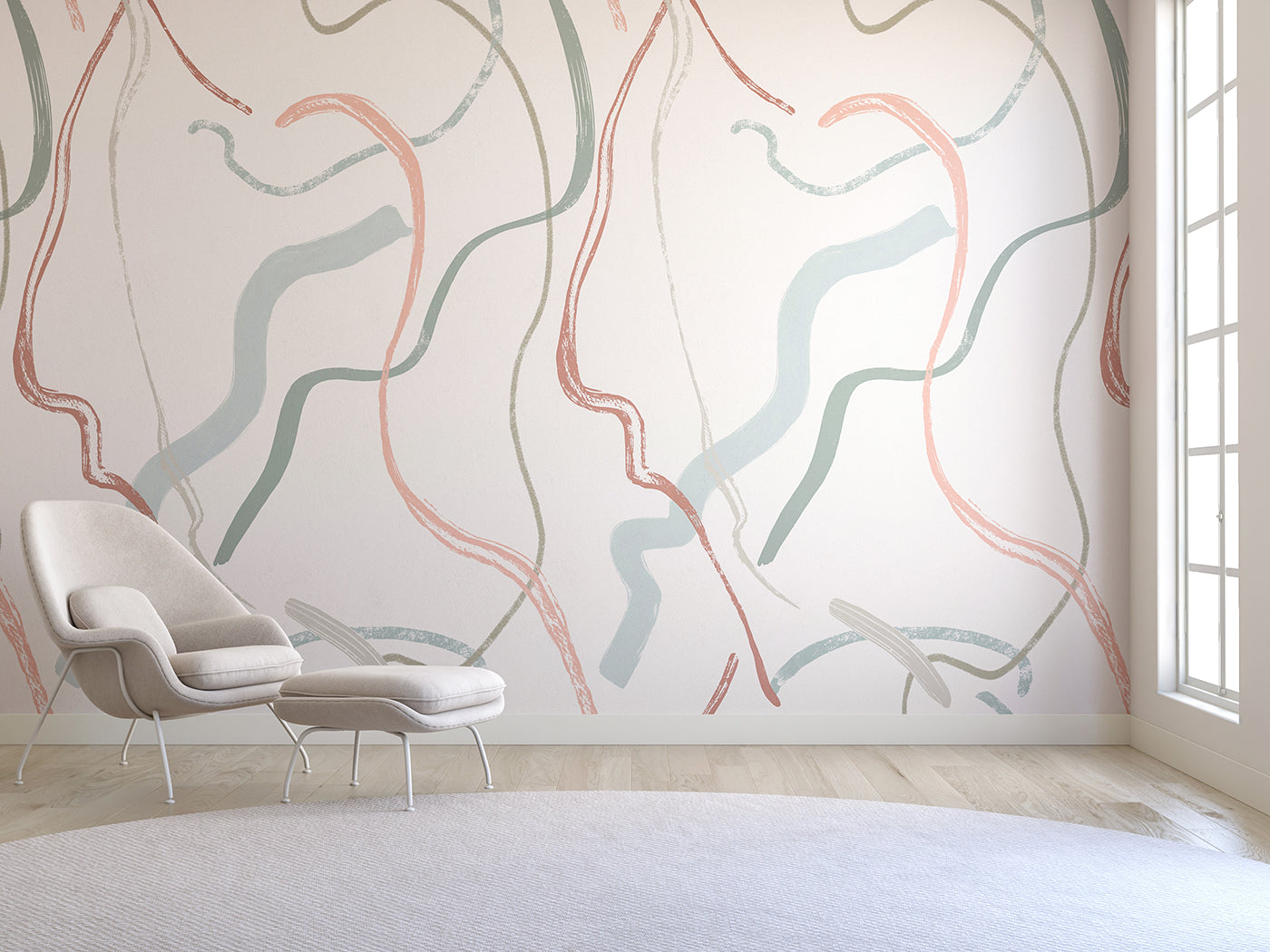 Terrain© Mural Wallpaper in Mermaid