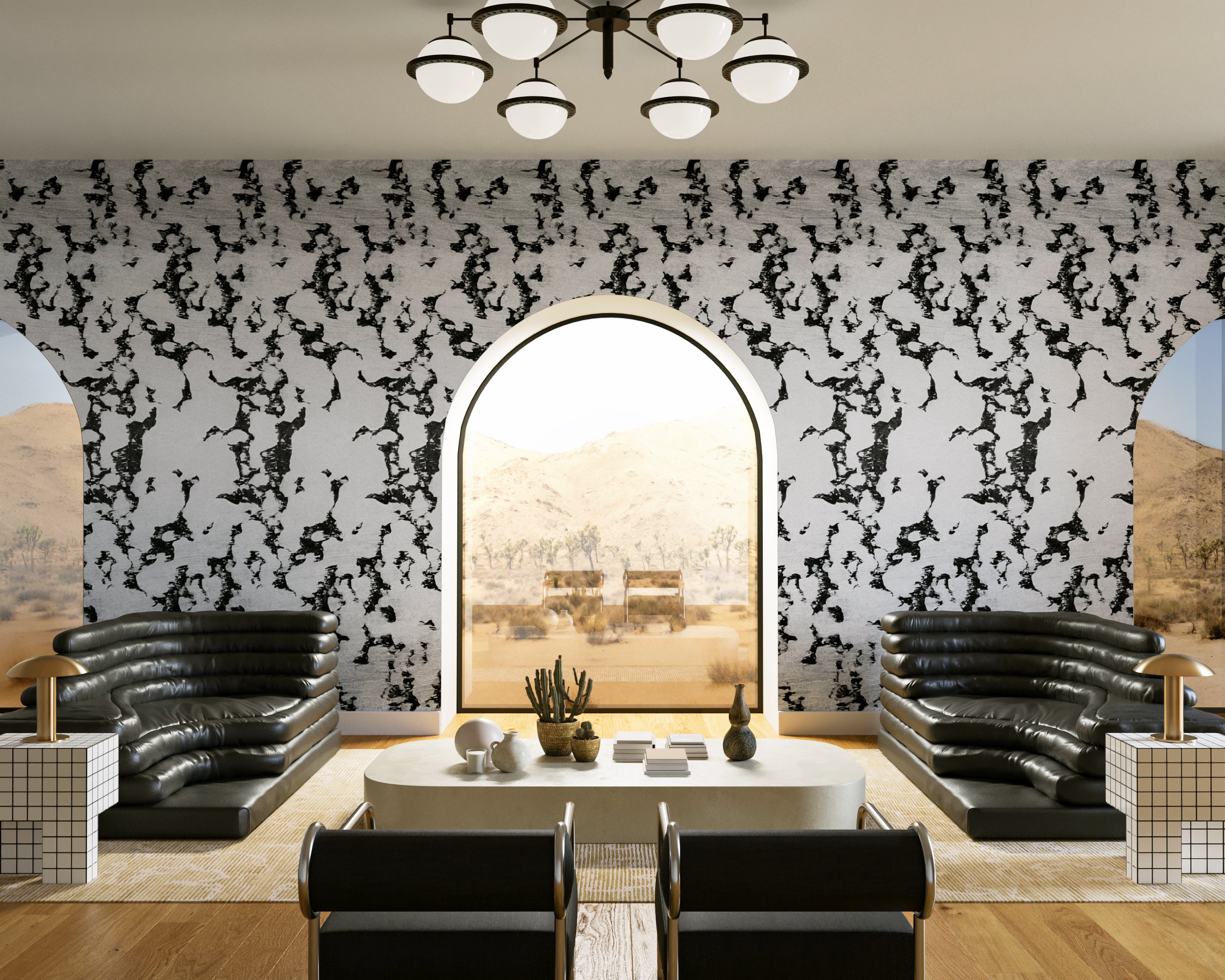 Tumbleweed© Wallpaper in Black + White