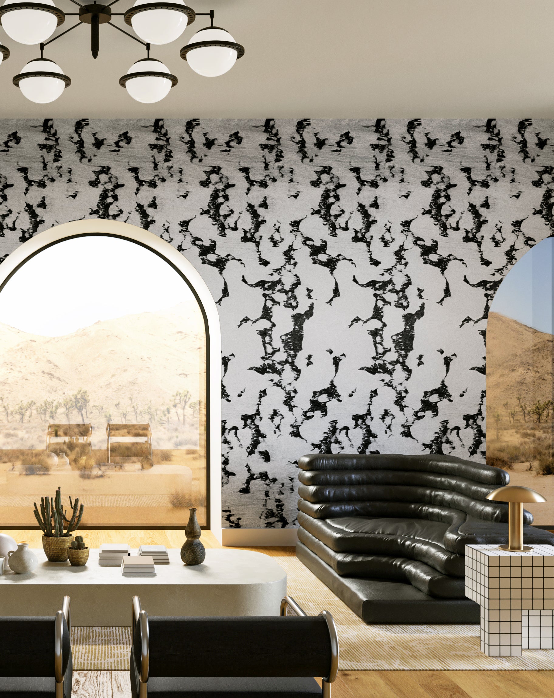 Tumbleweed© Wallpaper in Black + White