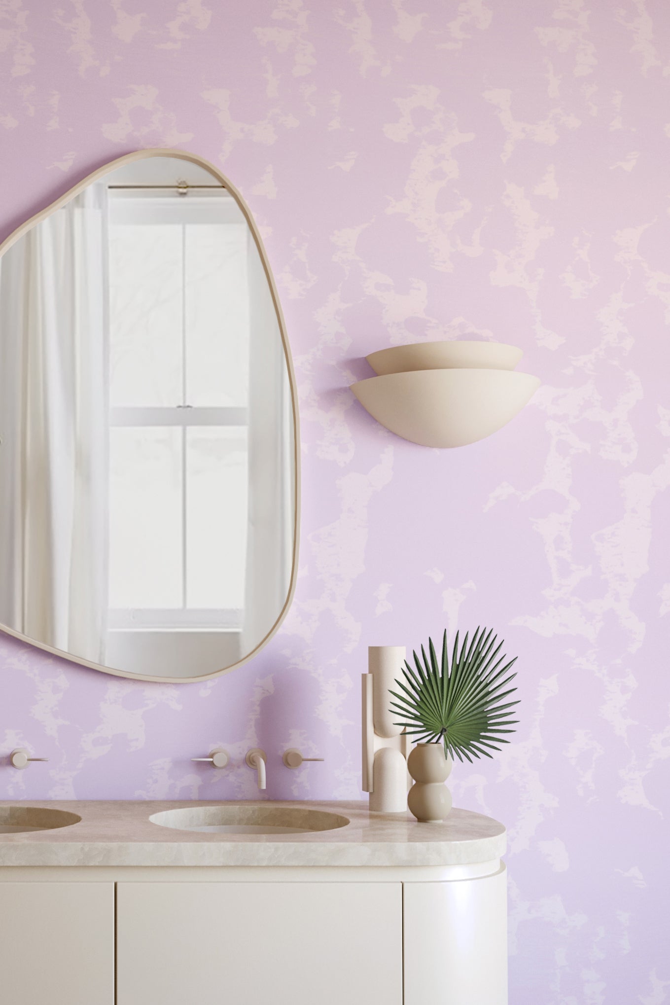 Tumbleweed© Wallpaper in Lilac