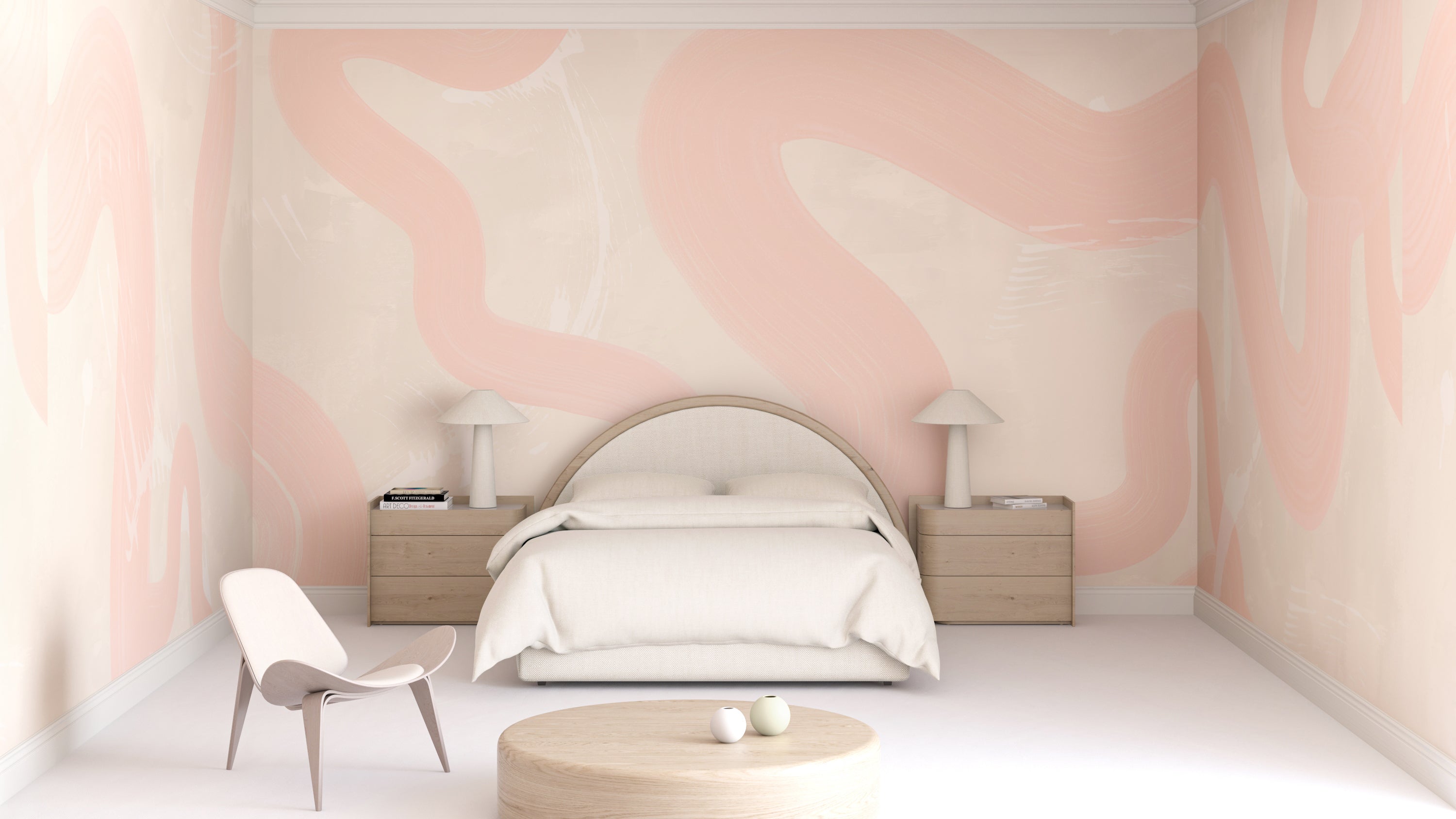 Untamed© Mural Wallpaper in Petal