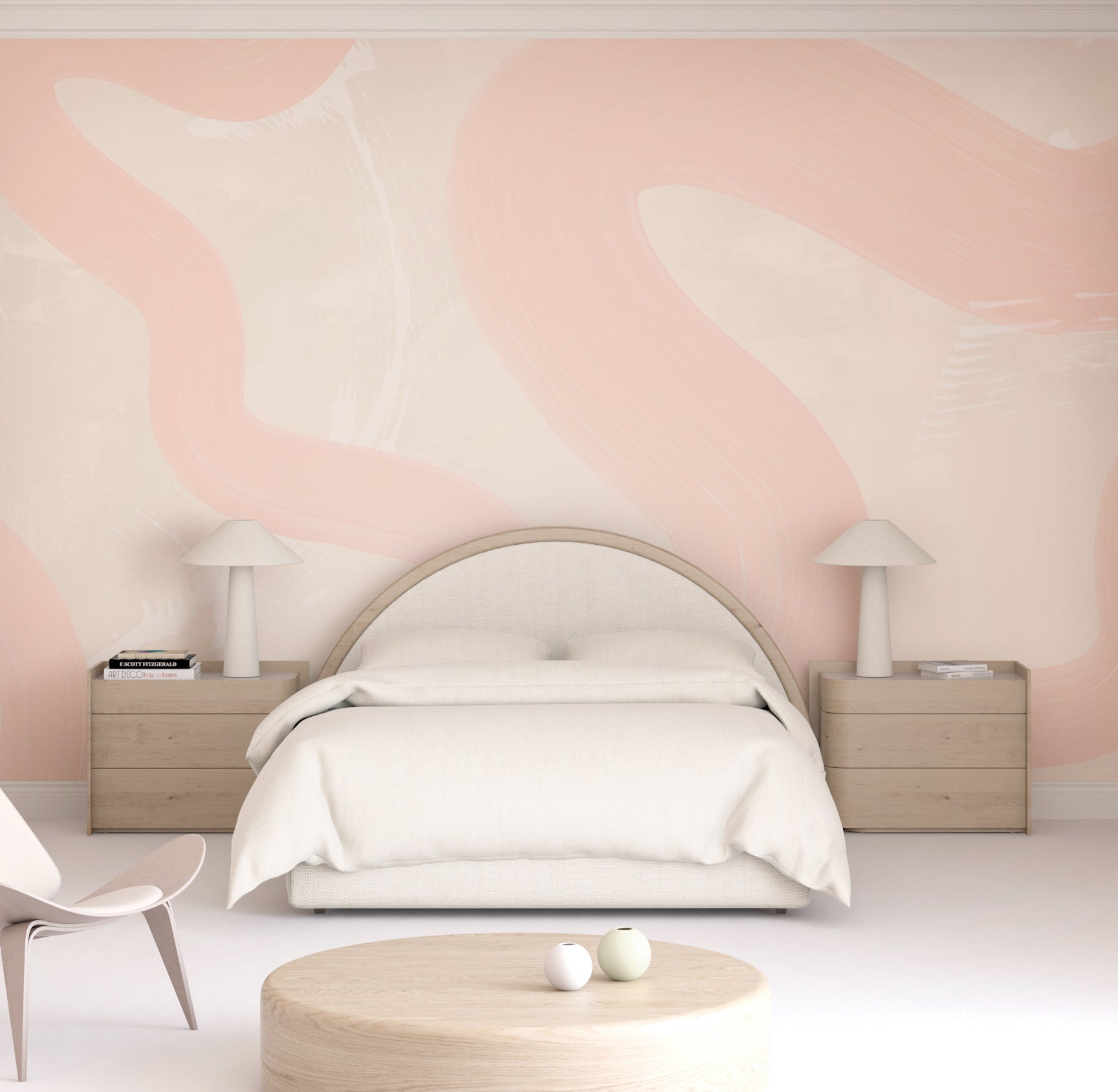 Untamed© Mural Wallpaper in Petal