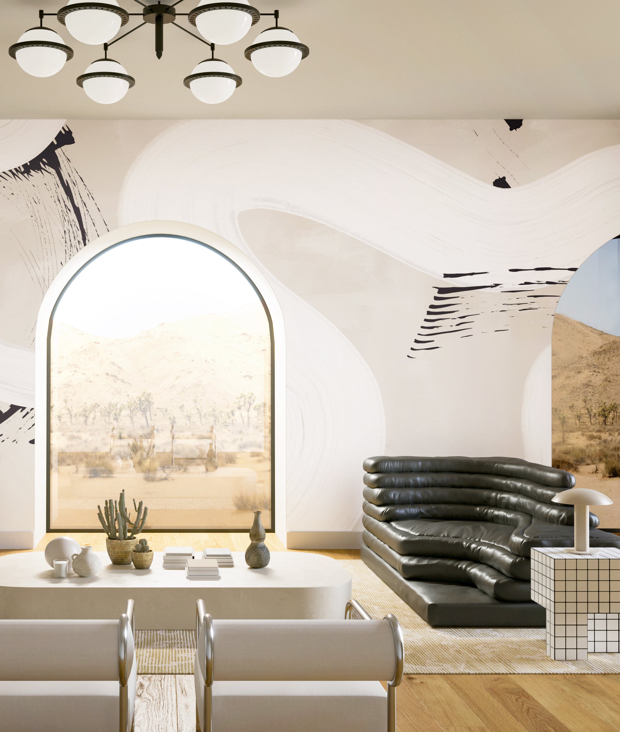 Untamed© Mural Wallpaper in Stone