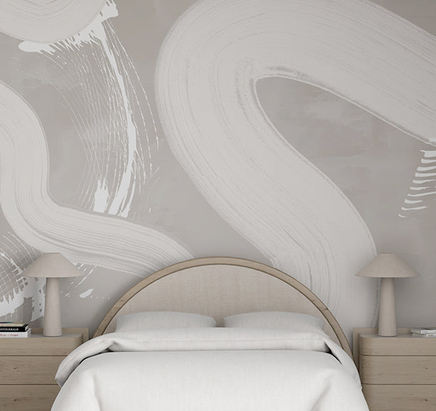 Untamed© Mural Wallpaper in Cement