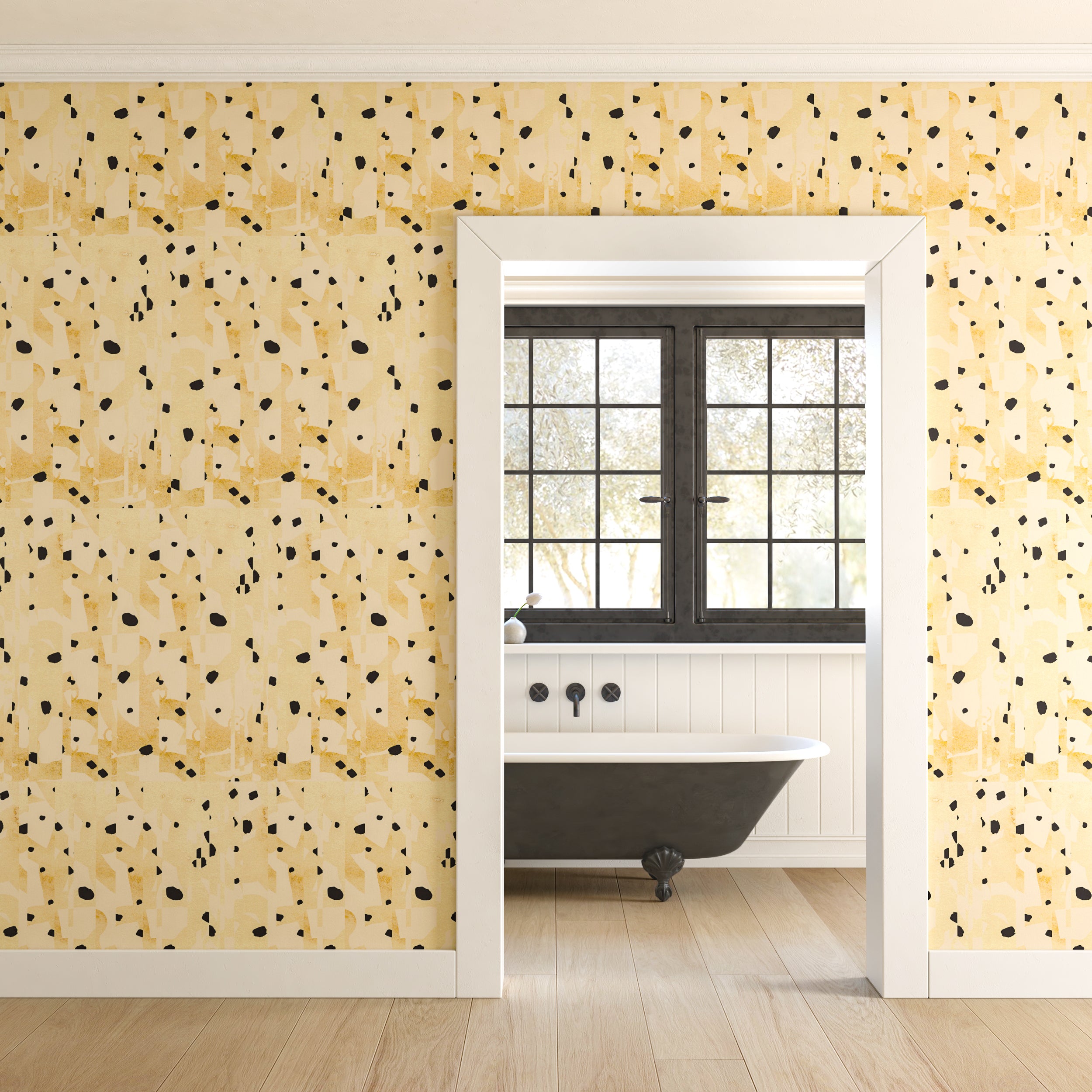 Wanderlust© Wallpaper in Banana