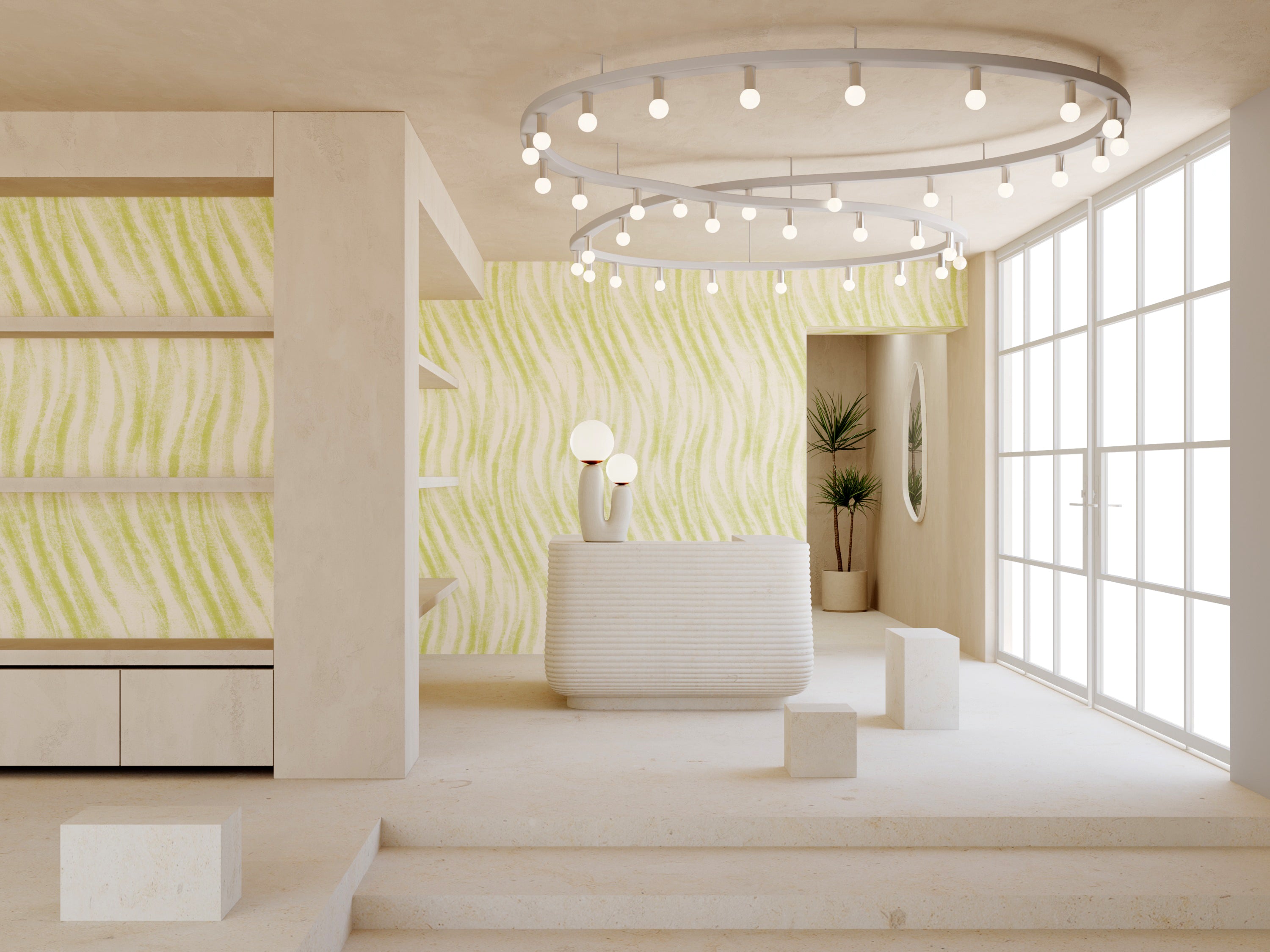 Western Trail© Wallpaper in Clover