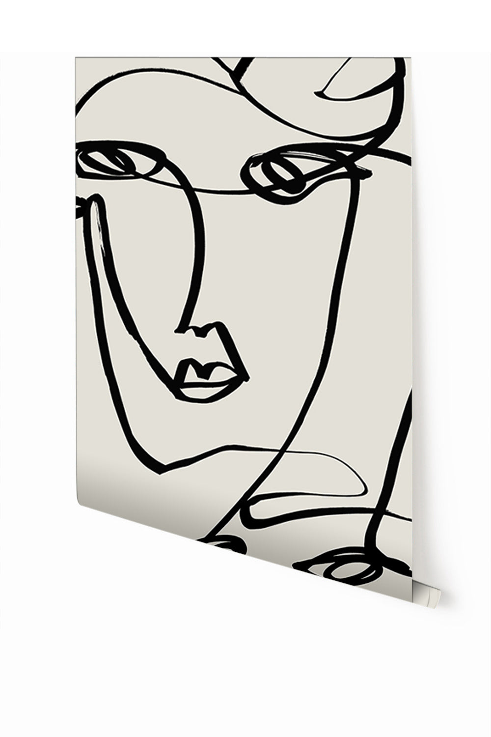 Femme© Wallpaper in Alabaster