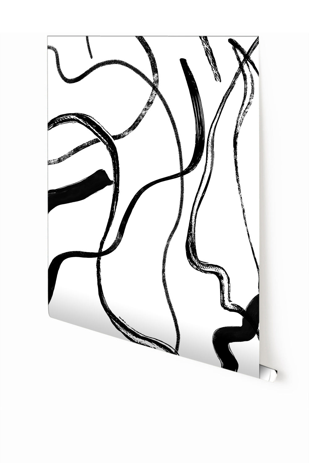 Terrain© Mural Wallpaper in Black + White