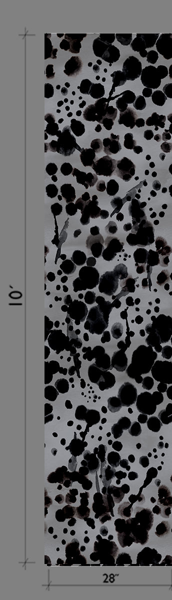 Midnight Oil© Wallpaper in Stone Blue