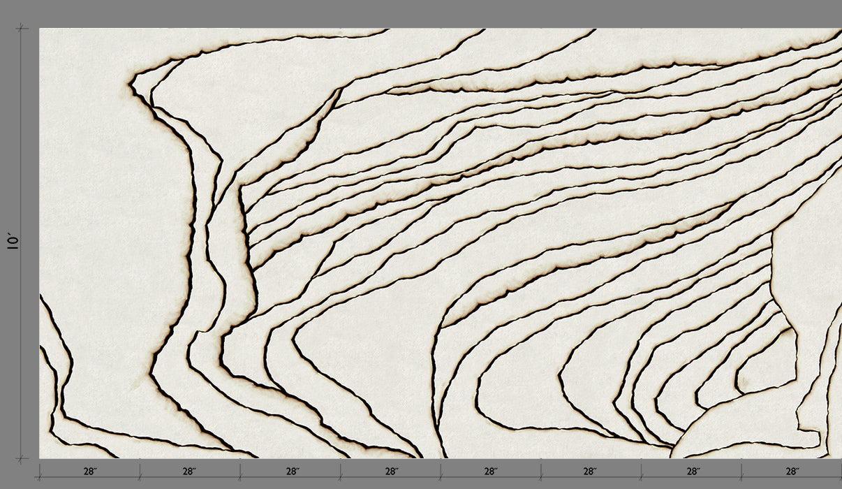 Burnt© Mural Wallpaper