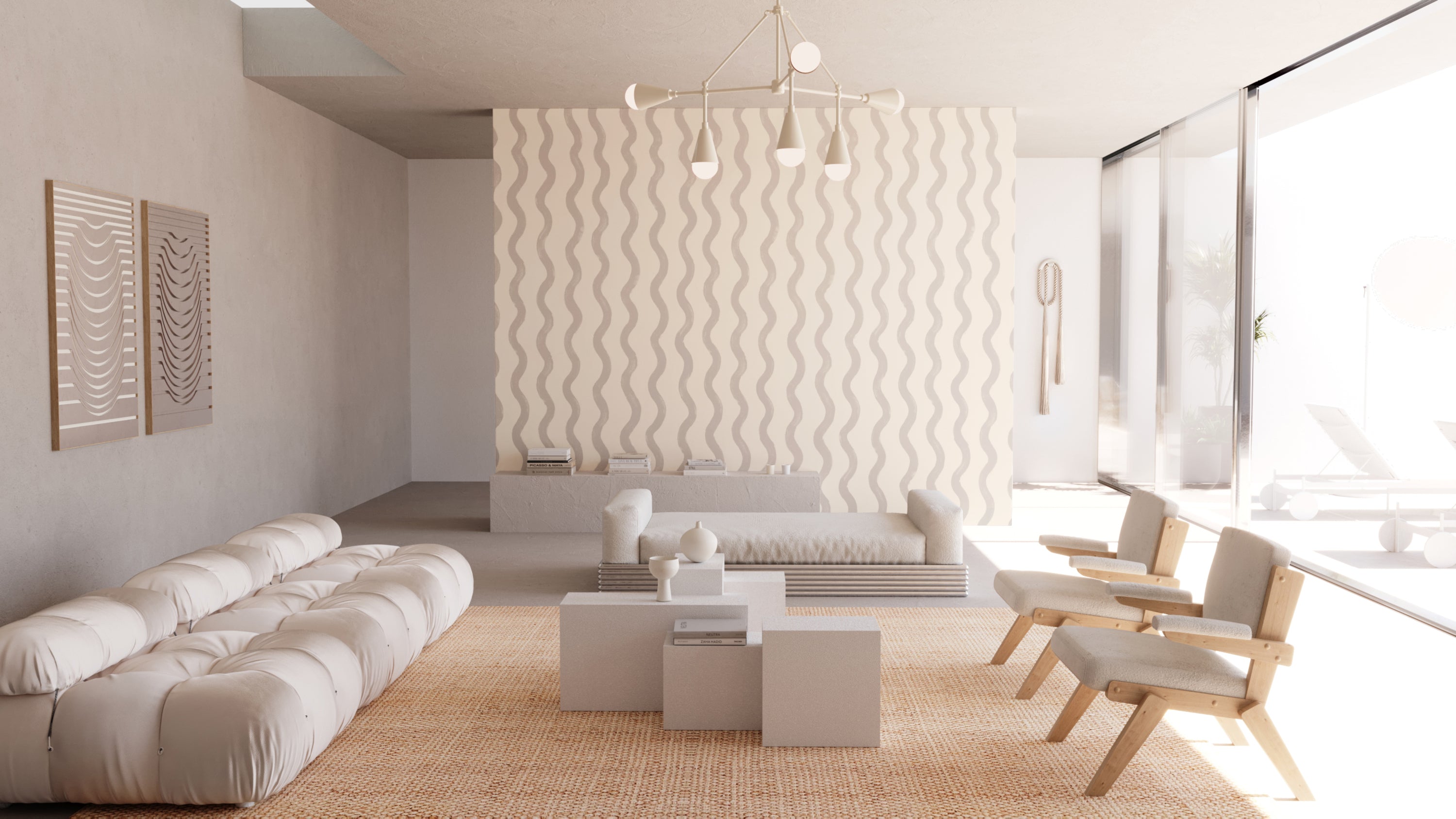 Cassette© Wallpaper in Fog