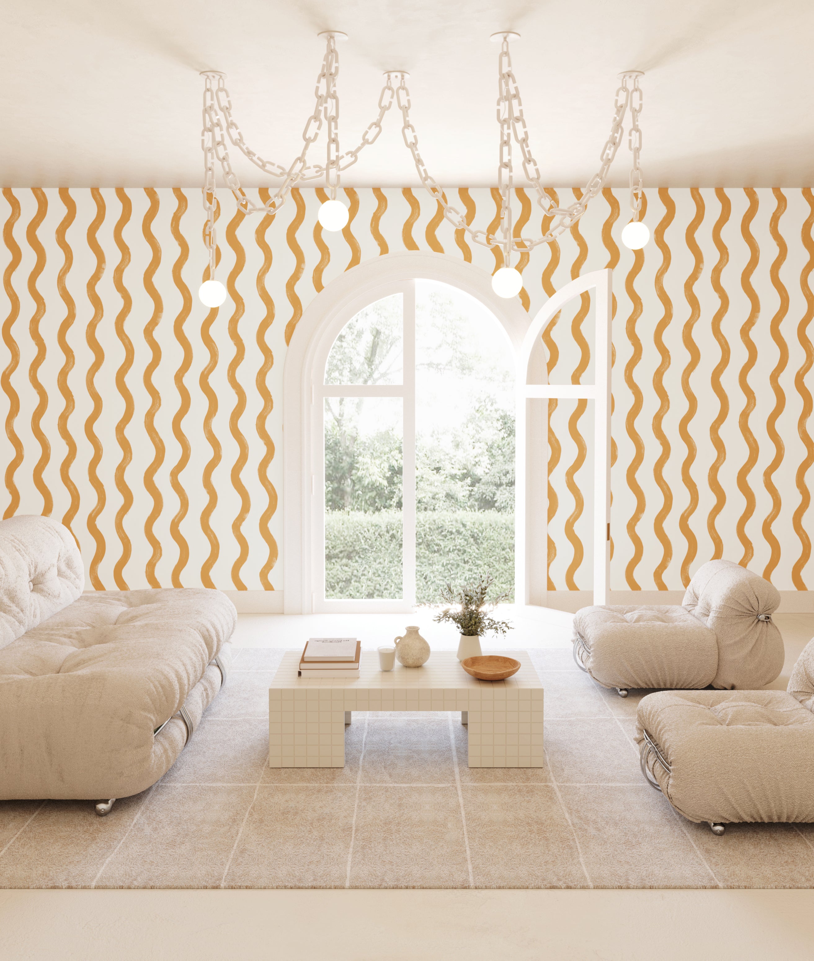 Cassette© Wallpaper in Husk