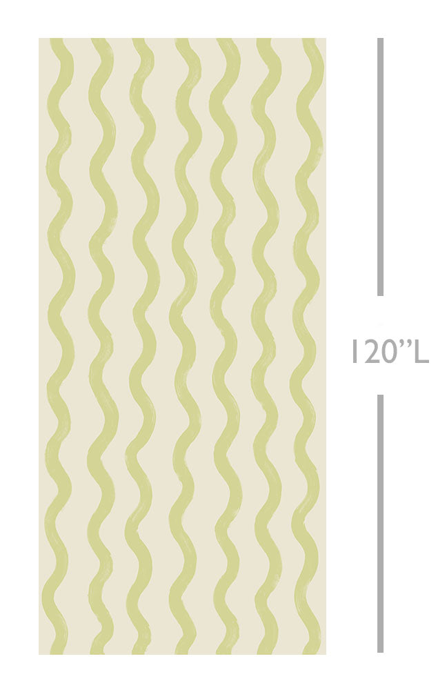 Cassette© Wallpaper in Kiwi