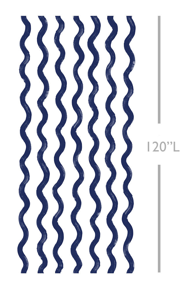 Cassette© Wallpaper in Navy