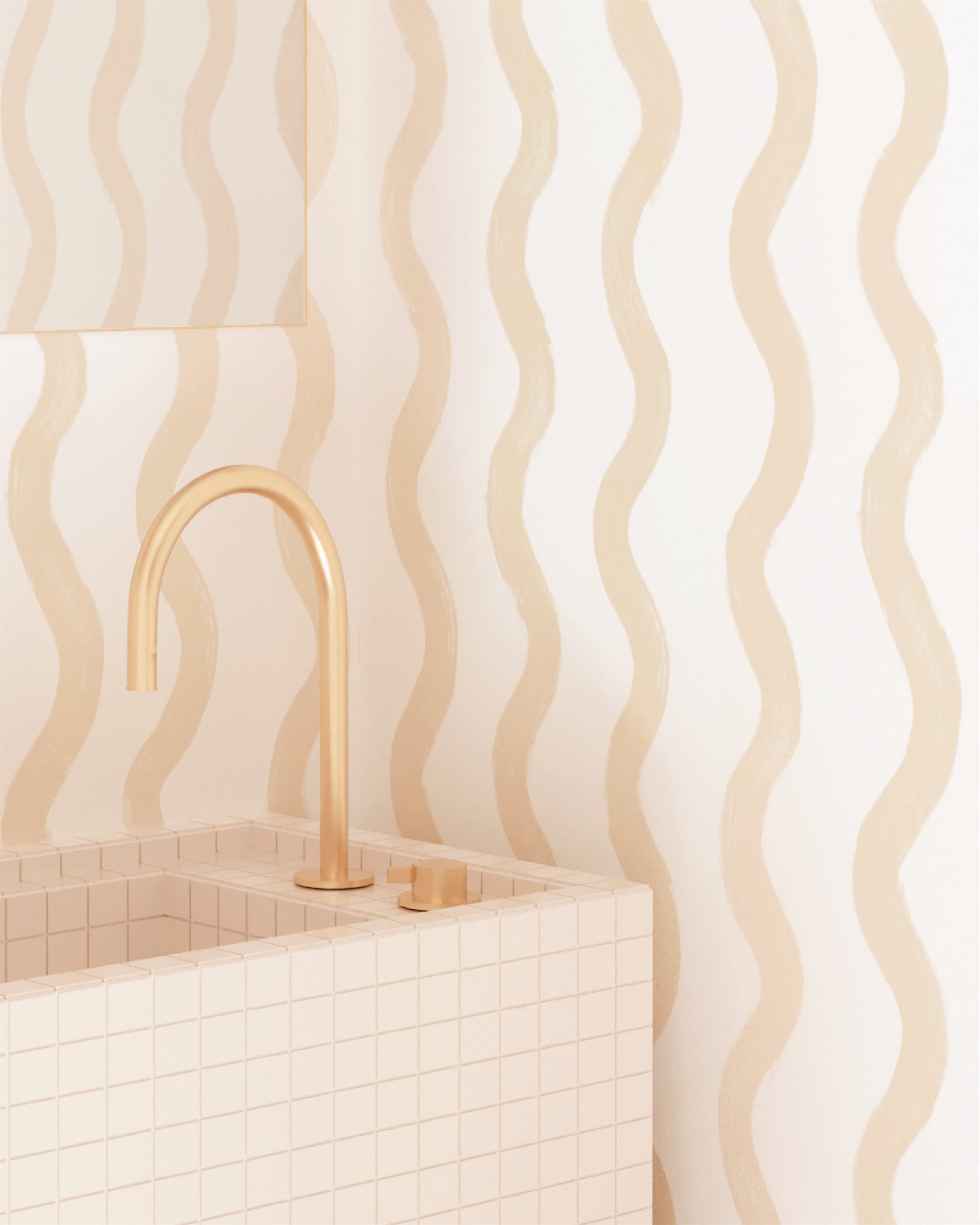 Cassette© Wallpaper in Nude