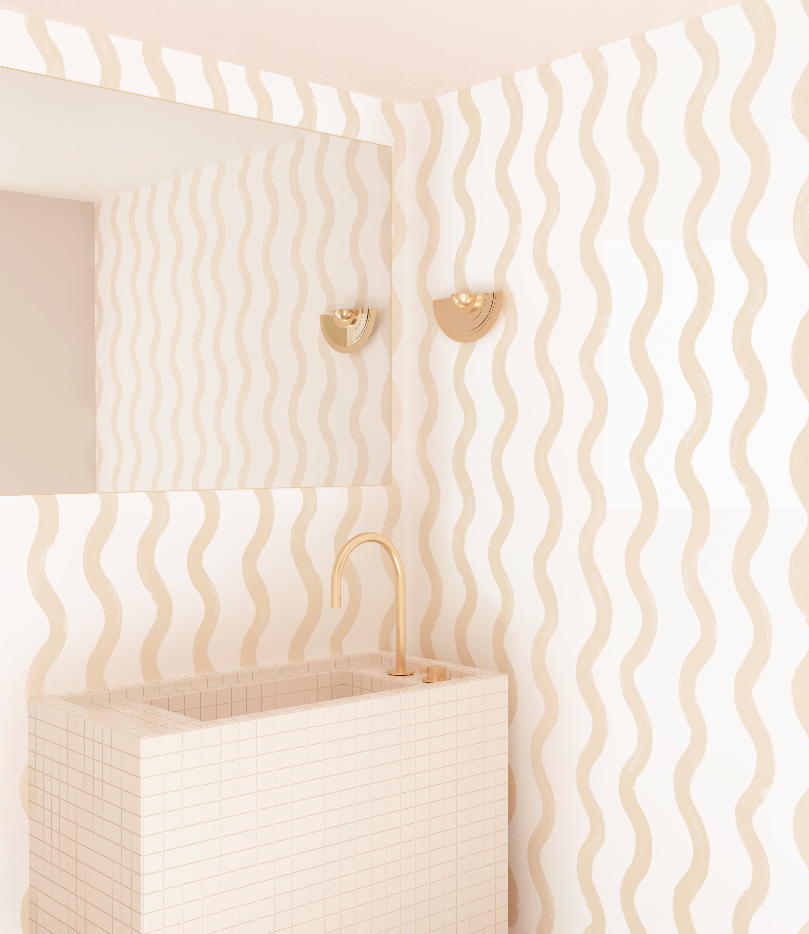 Cassette© Wallpaper in Nude