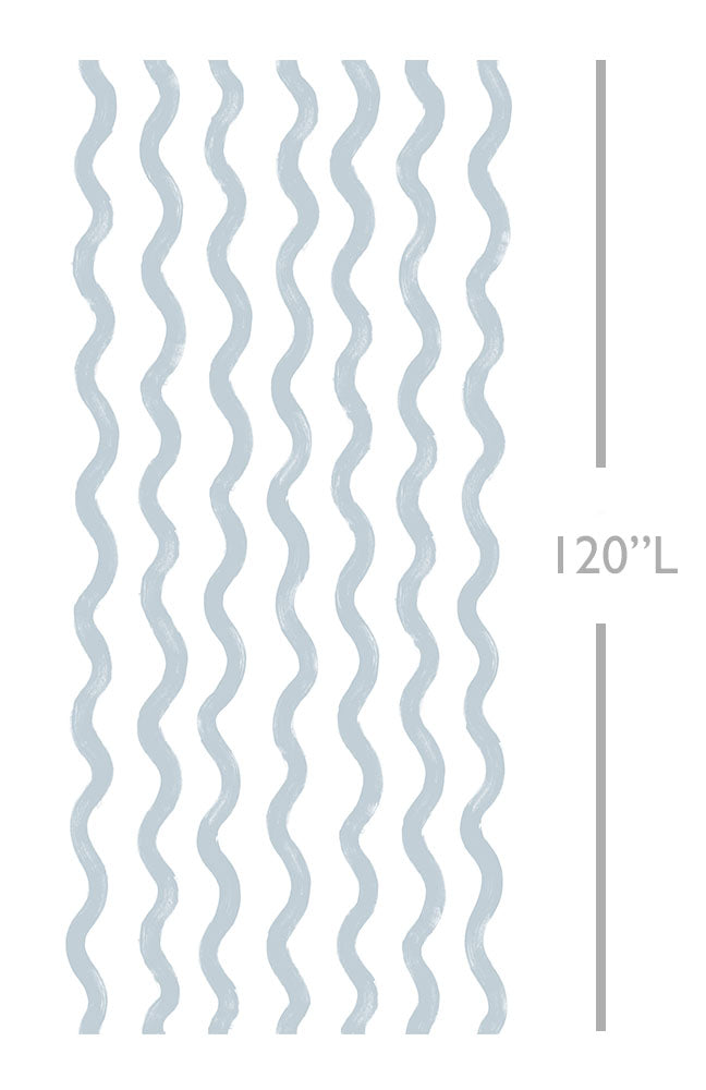 Cassette© Wallpaper in Pale Blue