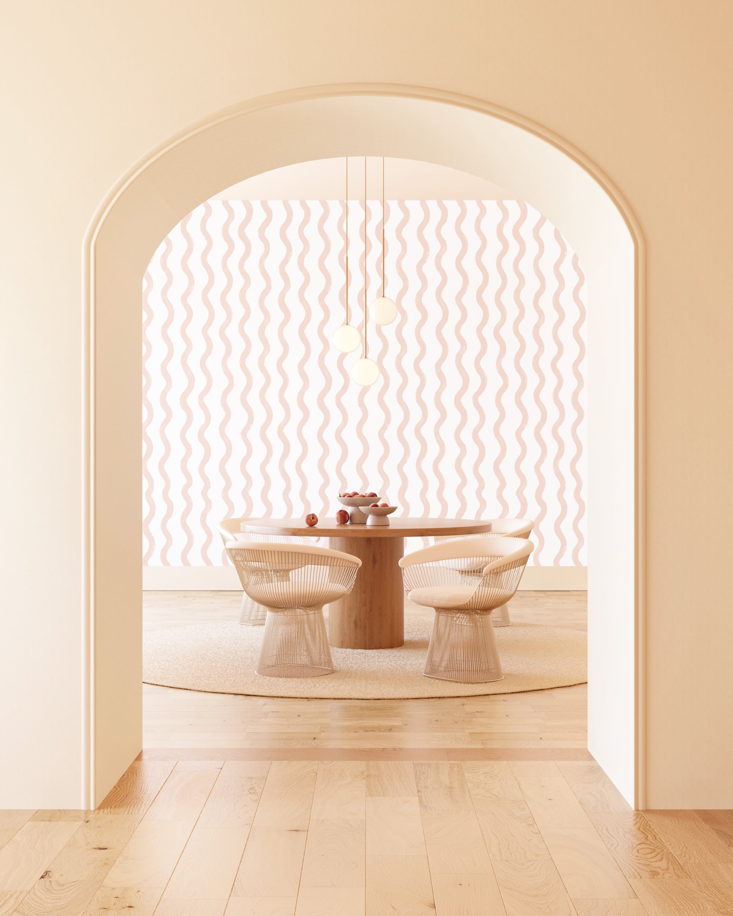 Cassette© Wallpaper in Pink