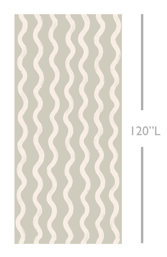 Cassette© Wallpaper in Soapstone