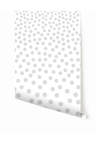 Confetti© Wallpaper in Grey