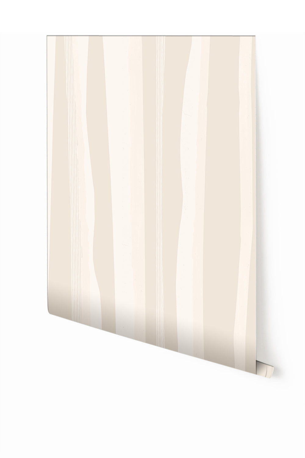 Longitude© Mural Wallpaper in Cremé