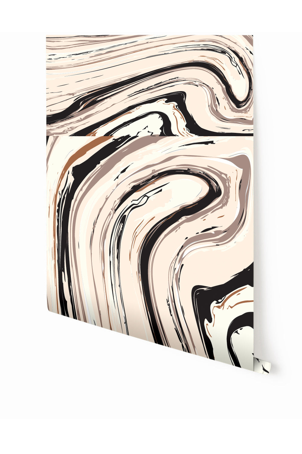 Crystalline© Wallpaper in Black