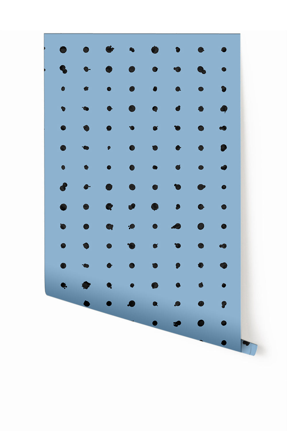 Dotted Line© Wallpaper in Powder Blue