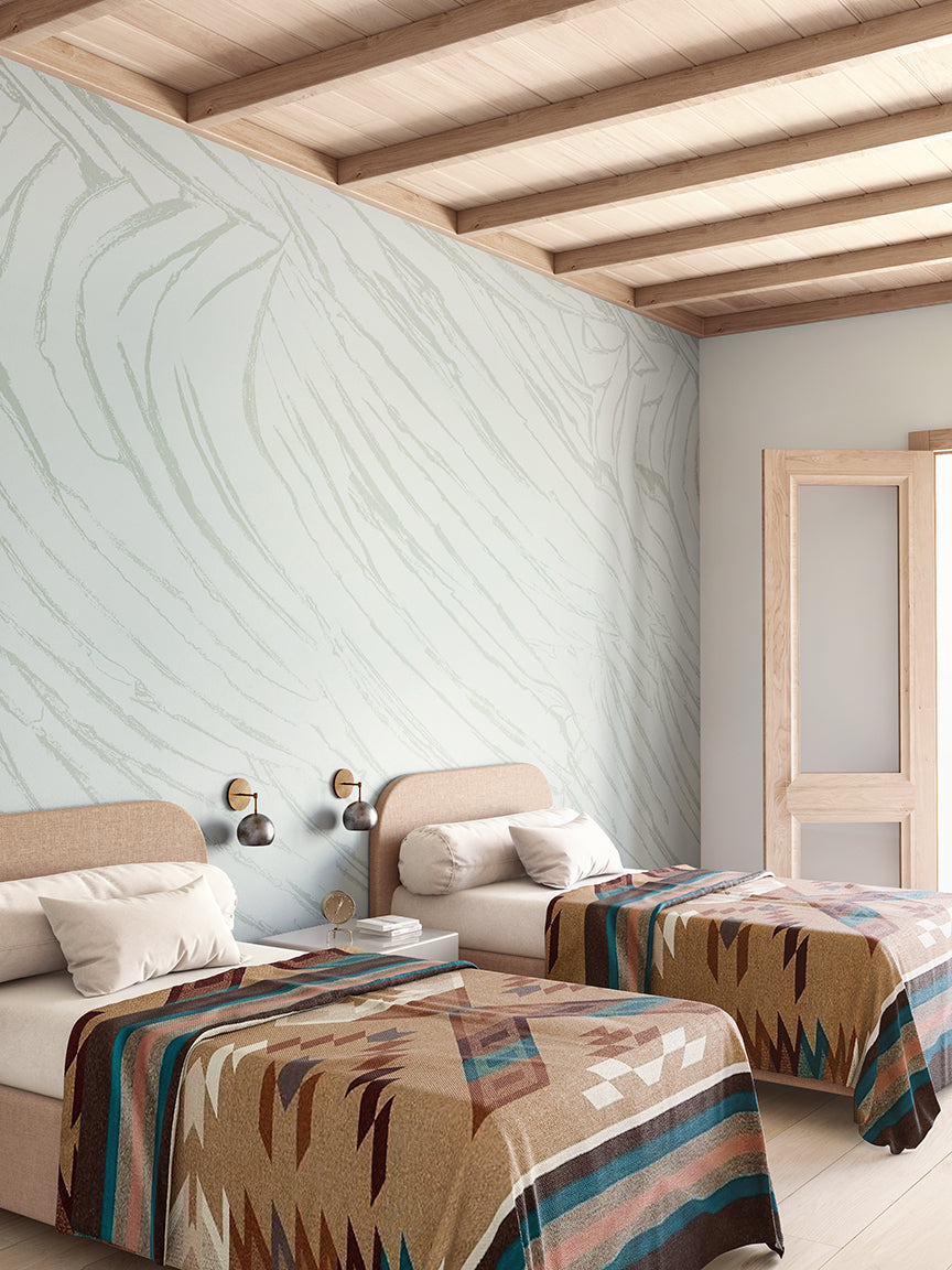 Dune© Mural Wallpaper in Blue