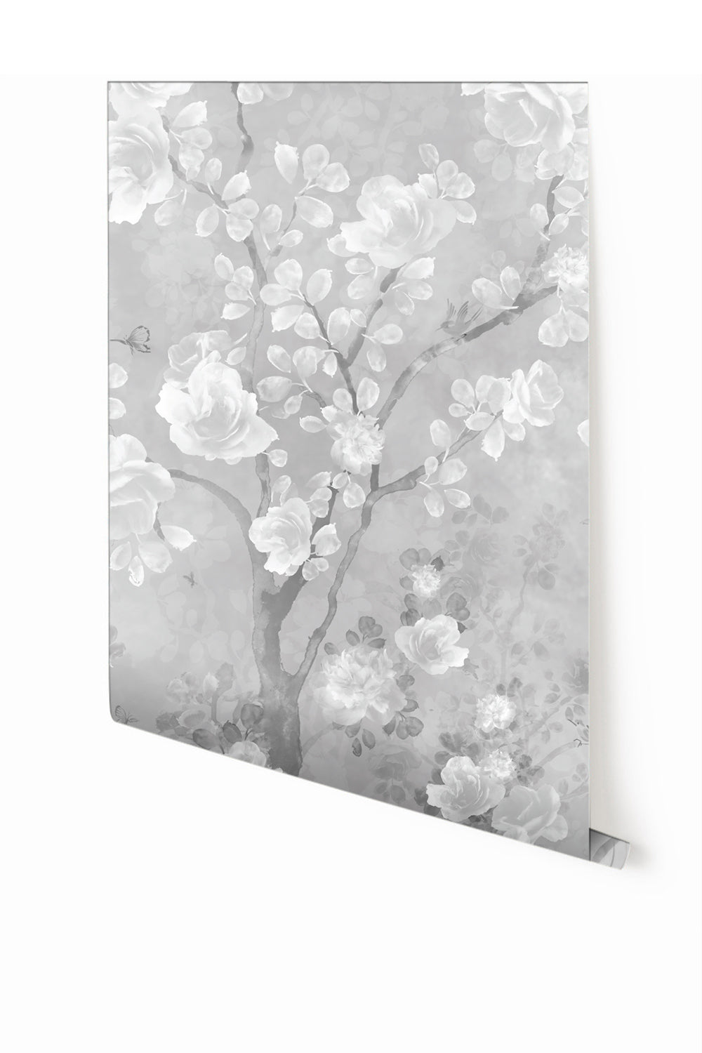 Eden© Mural Wallpaper in Grey