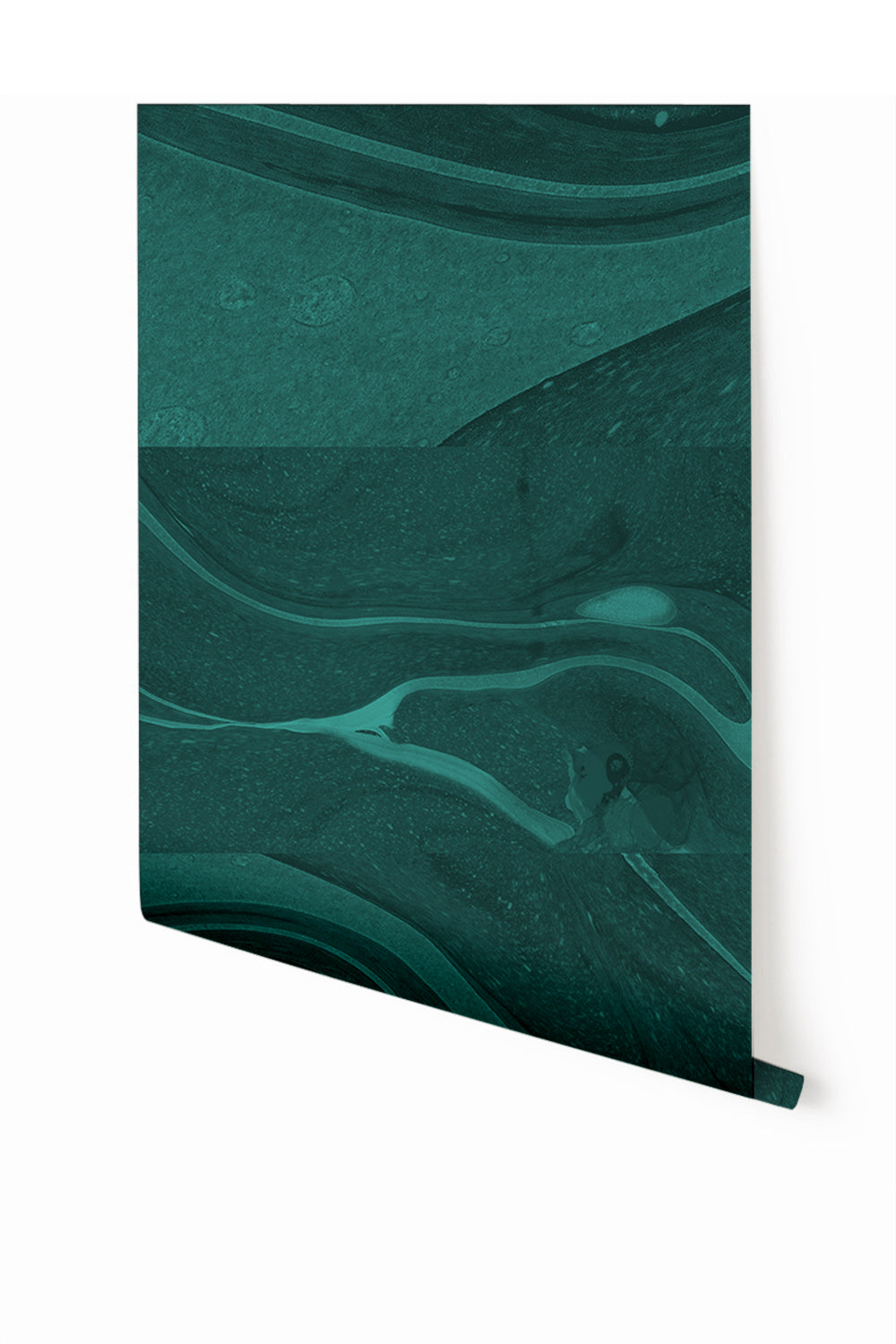 Magma© Wallpaper in Emerald