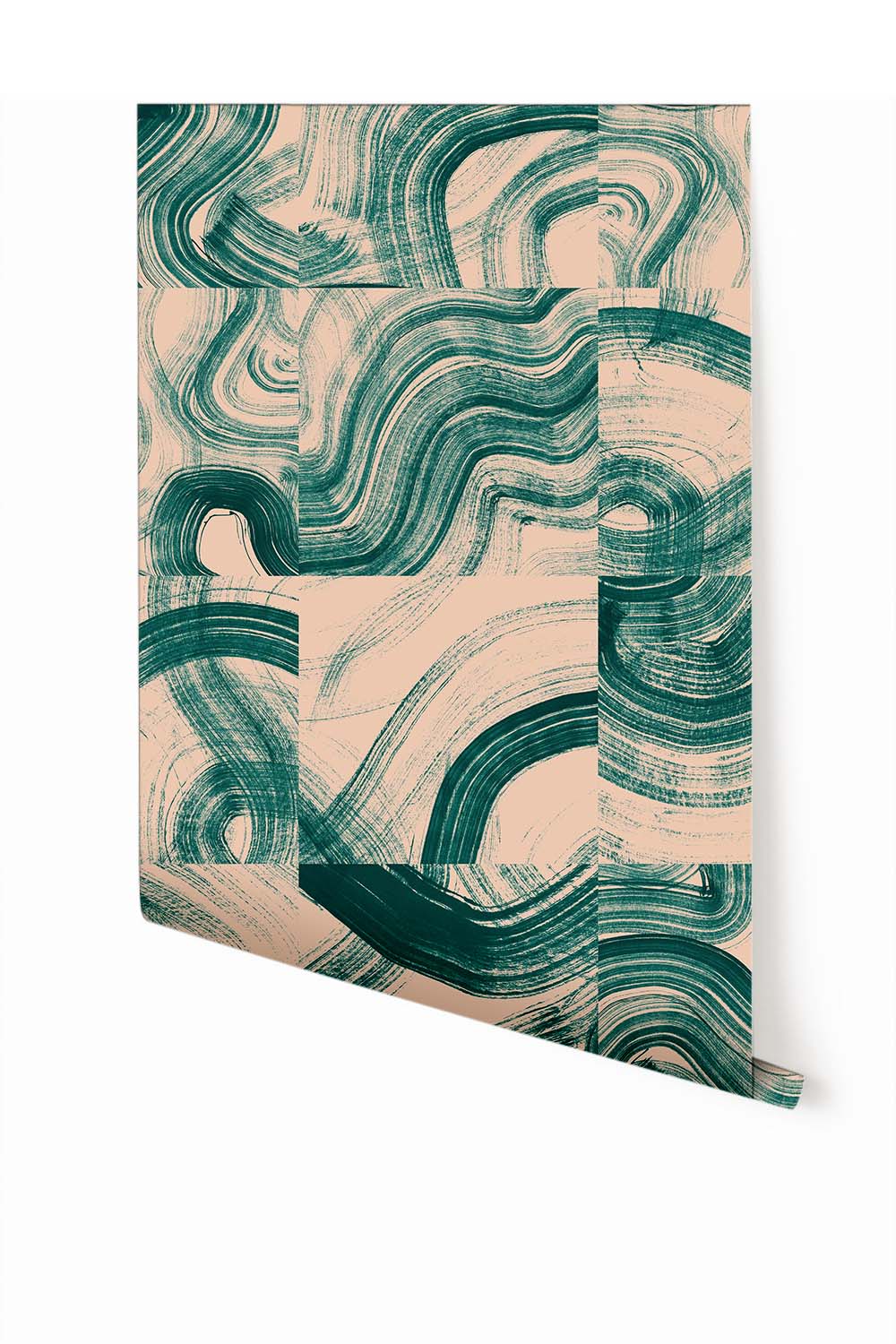 Sediment #3© Wallpaper in Emerald