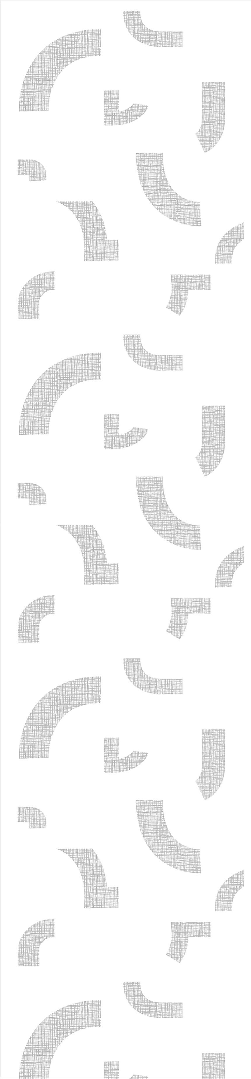 Crosshatch© Wallpaper in Grey