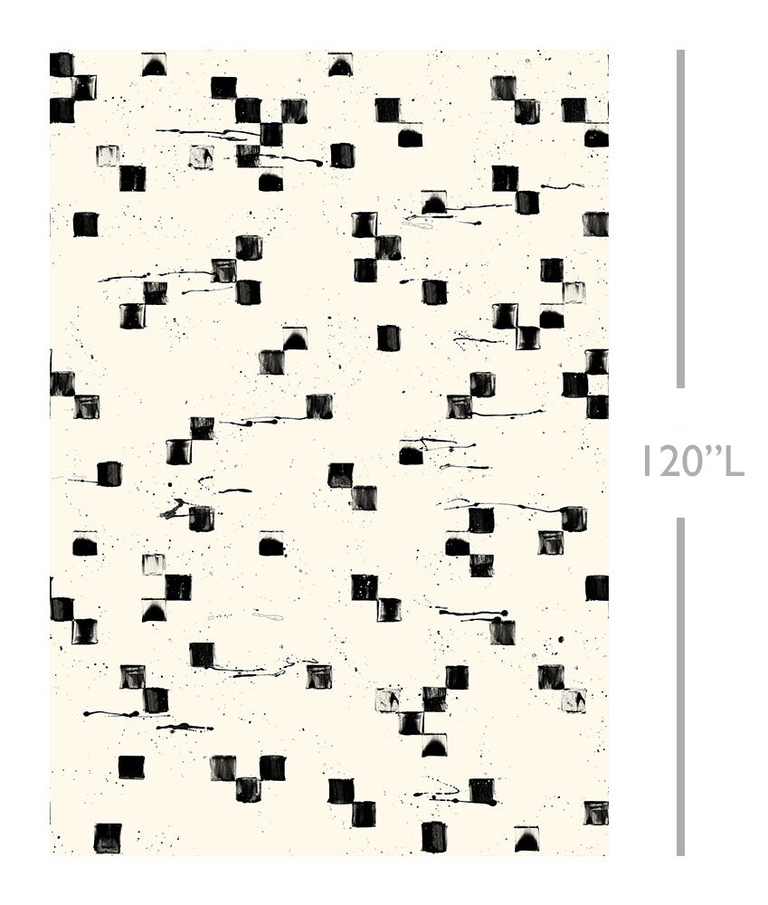 Finali© Wallpaper in Black + Cremé